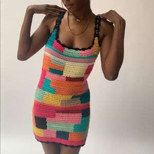 Tach Clothing Meryl Crochet Dress